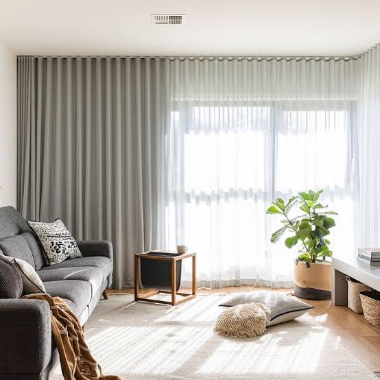 Sheer Curtains are the ultimate addition when you are looking to diffuse  the light in your space! ? The natural light filters into these bedrooms  beautifully while still providing an element of