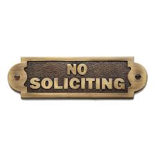 Get no soliciting signs for your office and home that will last for years. No Soliciting Metal Door Sign Antique Brass Home Decor Home Decor Plaques Signs Home Garden