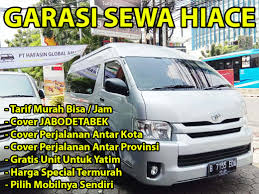 Check spelling or type a new query. Jasa Rental Sewa Mobil Hiace Murah Jabodetabek Garasi Sewa Hiace