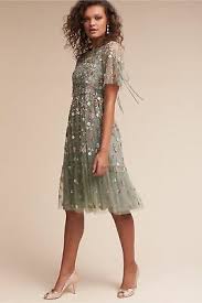 Needle And Thread Bobbi Dress In Sage Classy Dress Wedding Guest Dress Beautiful Dresses