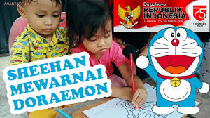 Melatih saraf motorik anak dengan mewarnai gambar doraemon adalah hal yang sangat mengembirakan buat sang anak. Lomba Mewarnai Doraemon 17 Agustus An Youtube