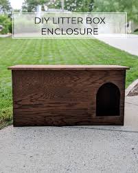Honestly, not only do they hide the unsightly litter box from view, they contain the mess and (in most cases) make your cats happier in the process. Diy Litter Box Enclosure Hide Your Litter Box