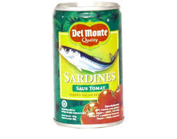 O substantivo fraco sarde é declinado com a terminação n/n. Jual Del Monte Sarden Dalam Saus Tomat 155g Di Lapak Sekar Sabrina Bukalapak