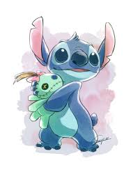 Clover Stitch Unseparated Crochet 709979 Stitch Free Crochet Tutorial This Time We Make Flowers With Stitch Drawing Cute Disney Drawings Disney Drawings