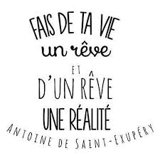 Fais De Ta Vie Un Reve Et D Un Reve Une Realite Antoine De Saint Exupery Citation Citations Inspirantes Citations Droles