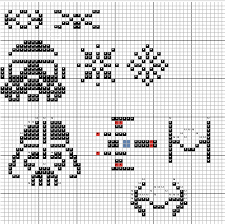 12 iconic patterns from a galaxy far, far away. Star Wars Cross Stitch Project Patterns Album On Imgur