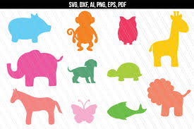 Download Zoo Animals Svg Baby Animals Jungle Svg 71304 Svgs Design Bundles