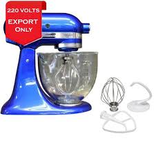 Check spelling or type a new query. 4 7 Liters Artisan Stand Mixer 220 240 Volts 50 60hz Kitchenaid Ksm156 5 Qt Electric Blue Stand Mixers Mixers Rayvoltbike Com