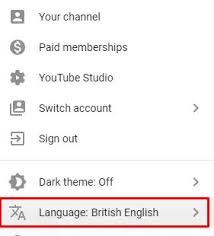 طريقة تغيير لغة يوتيوب على الكمبيوتر والهاتف علمني دوت كوم