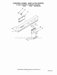 Dishwasher repairing the dishwasher can seem like a nightmare if you have never done it before and having no idea about which dishwasher part failed and what is. Kitchenaid Undercounter Dishwasher Kudc03ivbl4 Ereplacementparts Com