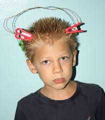 I usually forget about wacky hair day until the morning of, but this time, i received a reminder email about it the night before….so i browsed around online real quick, and came up with so many fun ideas (which i'll share down below)! 50 Easy Crazy Hair Day Ideas For School Boys With Short Hair Crazy Hair Day Boy Crazy Hair Day At School Crazy Hair Boys