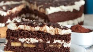 Bananen Schoko Torte Rezept Kuchen Und Torten Backrezepte Kuchen Ohne Backen