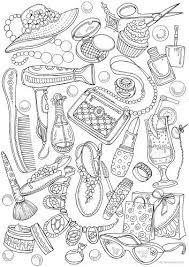 Happycolor on march 13, 2021. Girly Stuff With Images Printable Adult Coloring Coloring Book Pages Coloring Books