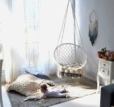 Monochrome hammock chair itself will perfectly match your calm tones room and will add. Top 40 Best Indoor Hammock Ideas Cozy Hanging Spots