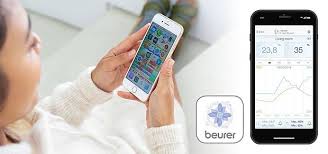 The body temperature recorder app is a basic and intuitive tool for manual tracking. App World Beurer
