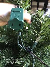 Leapfrog technique for fixing your christmas lights:it helps to have a working strand of lights nearby (or a lightkeeper pro, which can also. Pre Lit Christmas Tree Lights Repair Replace Queen Bee Of Honey Dos
