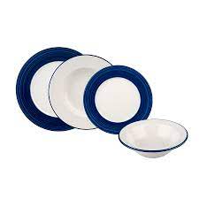 Bu ürün karaca marketplace tarafından gönderilecektir. Emsan Ege 24 Parca 6 Kisilik Yemek Takimi Derin Mavi Karaca