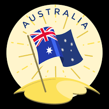 La bandera de australia de exterior está fabricada en estampación digital lo que permite que la bandera se pueda ver por los dos lados, el anverso normal y el reverso en espejo. Graficos De Australia Para Descargar