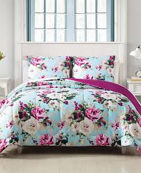 Sports & outdoors fan shop home & kitchen bedding comforters the northwest company nfl seattle queen bed in a bag set includes: Hallmart Collectibles Ambrosia 3 Pc Reversible Full Queen Comforter Set Reviews Bed In A Bag Bed Bath Macy S