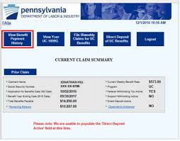 Pennsylvania How Unemployment Payments Are Considered