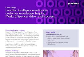 Obrazové materiály mohou být pouze ilustrativní. Marks Spencer Group Plx Precisely Case Study