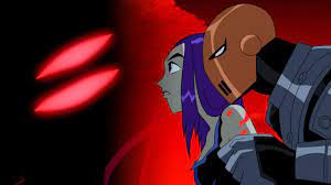 Slade Delivers Message to Raven - Teen Titans 
