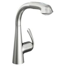 Discount99.us has been visited by 1m+ users in the past month Grohe 33893sd0 Stainless Steel Ladylux3 Plus Pull Out Kitchen Faucet With 2 Function Locking Sprayer Faucet Com