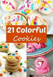 21 Mind Blowing Colorful Cookies That Make You Want To Bake Cookie Press Recipes Baking Buzzfeed Diy Baking