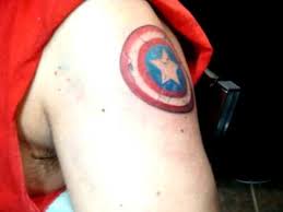Explore cool superhero ink ideas with shields, stars and stripes. Captain America Shield Tattoo Youtube