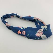 Get the best deals on flower headband pattern and save up to 70% off at poshmark now! Headband With Blue Pink White Floral Pattern New With Mask Buttons Bears Ebay