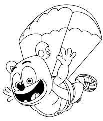 Gummy Bear Coloring Page Fly Bear Coloring Pages Bunny Coloring Pages Coloring Pages