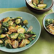 Roast brussels sprouts until tender, shaking pan occasionally, about 30 minutes. Caramelized Shallots Brussels Sprouts Pancetta Recipe Myrecipes