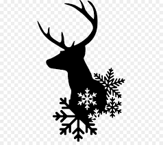 Do you know all of the reindeer names? Christmas Black And White