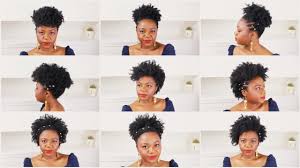 We have glamorous styling short natural hair quick options for you so cheer up and get ready to rock! 7 Natural Hairstyles On Short Natural Hair Quick And Easy Natural Hairstyles Youtube