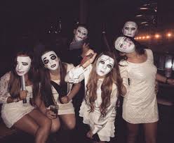The mask for this costume is largely up to your own discretion. Bff Aesthetic Halloween Costumes Novocom Top