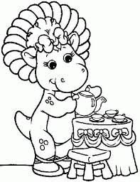 Maybe you would like to learn more about one of these? Coloring Pages Cartoon Barney And Friends Baby Bop Free For Coloring Home
