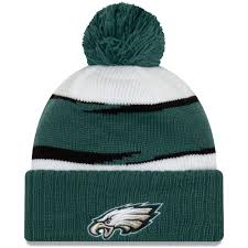 Check out our eagles knit hat selection for the very best in unique or custom, handmade pieces from our winter hats shops. Mens New Era Whitemidnight Green Philadelphia Eagles Thanksgiving Cuffed Pom Knit Hat