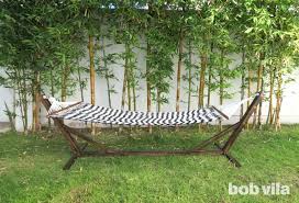 Shop for white hammock stand online at target. Diy Hammock Stand Tutorial Bob Vila