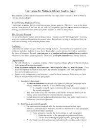 A critique may include a brief summary, but the main focus should be on your evaluation and analysis of the research itself. Https Www Bucks Edu Media Bcccmedialibrary Pdf Conventionsofaliteraryanalysisjuly08 000 Pdf