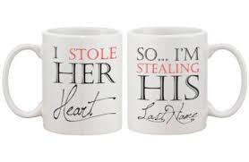 Shopping for practical presents doesn't mean you have to leave cute couple gift ideas behind. Gifts Ideas For Couples Gifts Ideas For Couples Gifts Ideas For Couples On Your Friend S Wedding Day You May Thin Couples Coffee Mugs Cute Couple Gifts Mugs