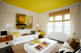 Ceiling Paint Ideas In Home Interior Design Many People Perhaps Focus Only On The Home De Modern Style Living Room Furniture Vibrant Living Room White Walls