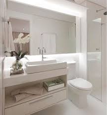 Banheiro Todo Branco Banheiros Modernos Como Decorar Banheiro Pequeno Banheiros Planejados