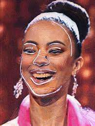 Facetune Portraits: Universal Beauty by Gretchen Andrew @gretchenandrew  What is the opposite of generative art? For Gretchen, the answer is  degenerative art. Generative art creates, degenerative art — destroys,  taking the excitement