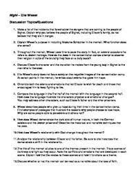 Pin On Night Elie Wiesel Resources