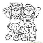 The spruce / miguel co these thanksgiving coloring pages can be printed off in minutes, making them a quick activ. Cabbage Patch Coloring Pages For Kids Printable Free Download Coloringpages101 Com