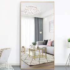 We did not find results for: Pexfix Full Length Floor Mirror 71 X 32 Oversized Rectangle Wall Mirror Standing Hanging Or Leaning Gold Walmart Com Walmart Com