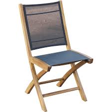 Teak Wood Miami Folding Side Chair Black Set Of 2 Teak Chairs Teak Wood Chair