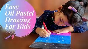 Easy Oil Pastel Drawing For Kids Oil Pastel Art For Kids Youtube This makes it easy to hold, with less mess, and hard pastels are great for drawing and sketching, but typically not used to cover large areas of paper.