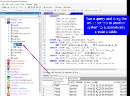 You can update columns in a table by update command. Result Sets Now Create Tables