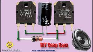 Only on transistordata.com users can find the most detailed pinout schemes, circuit diagrams and datasheets. Diy Simple Deep Bass Powerful Amplifier Using A1941 And C5198 How To Make Bass Amplifier Youtube